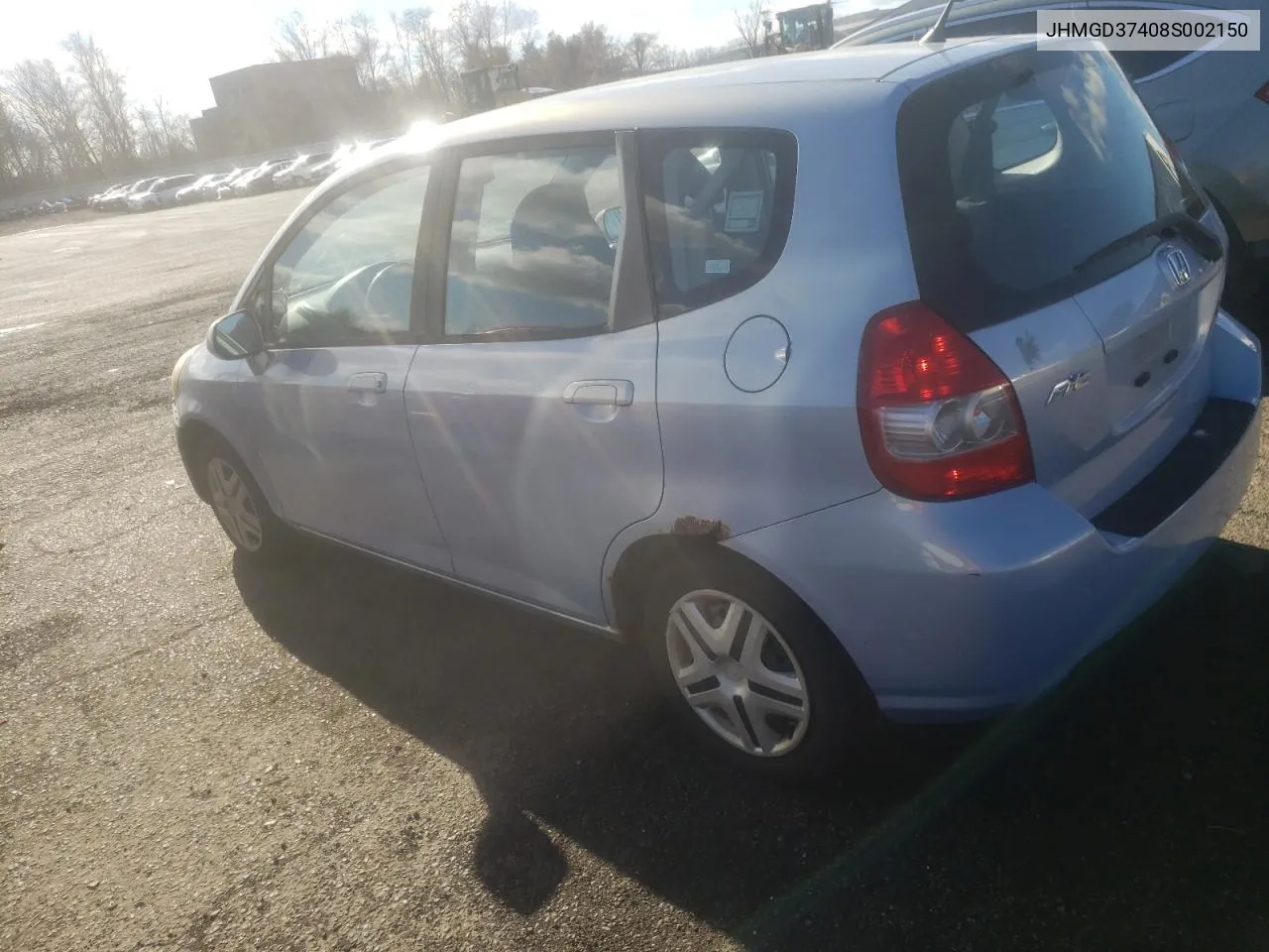 2008 Honda Fit VIN: JHMGD37408S002150 Lot: 79852074