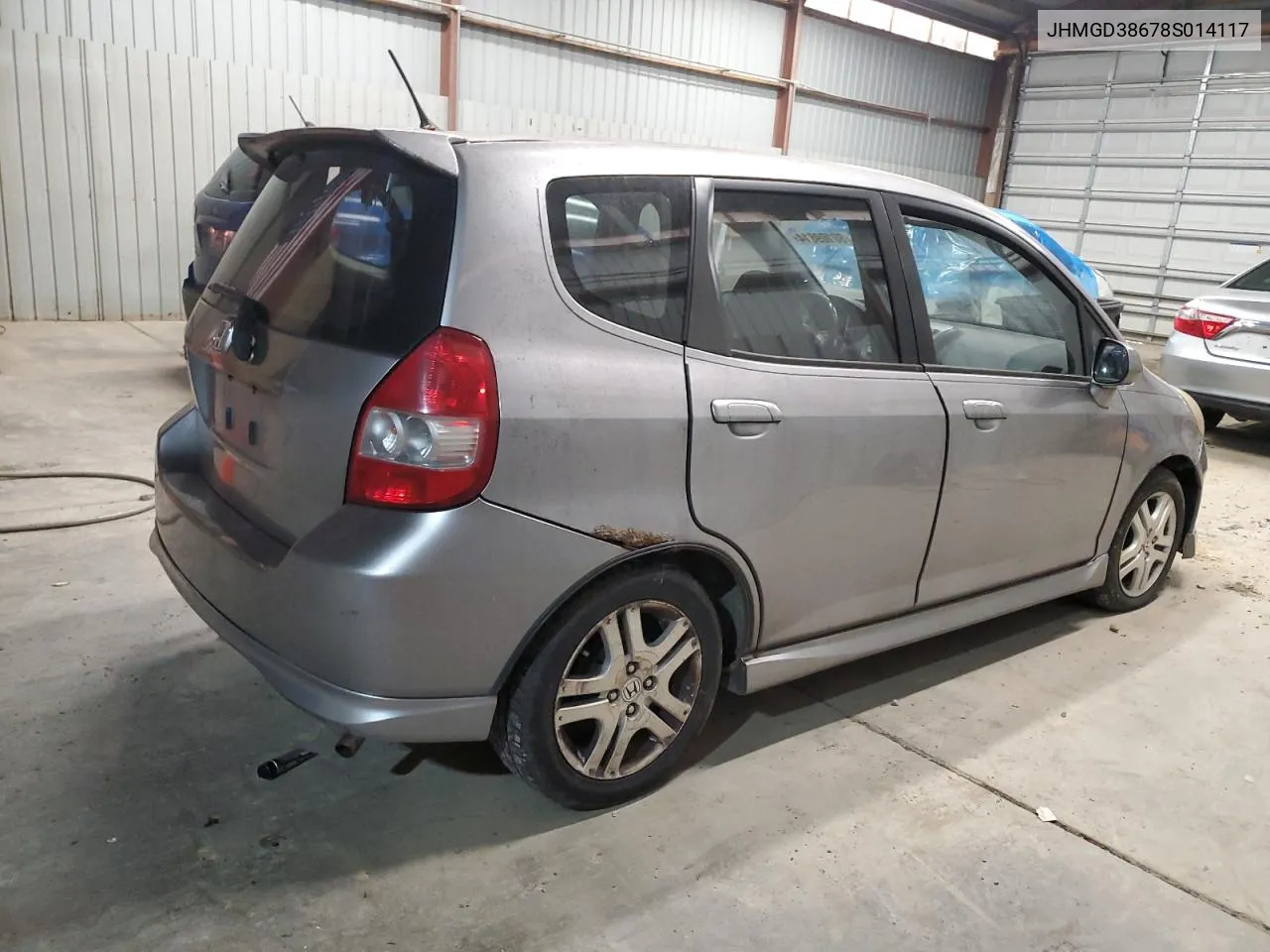 2008 Honda Fit Sport VIN: JHMGD38678S014117 Lot: 80109814