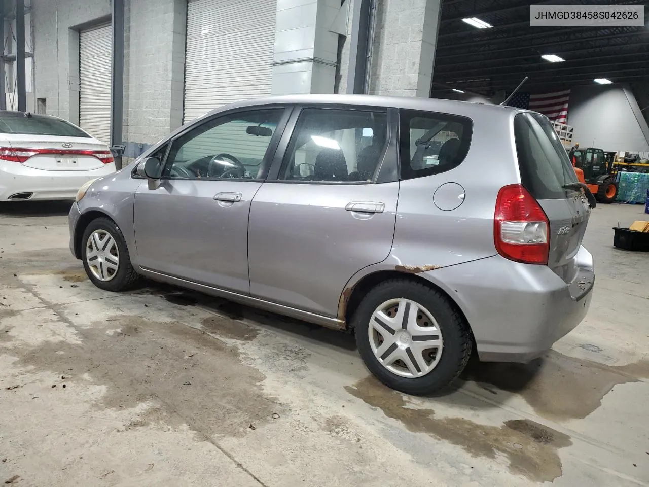 2008 Honda Fit VIN: JHMGD38458S042626 Lot: 81712894