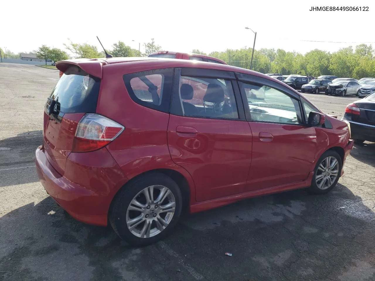 JHMGE88449S066122 2009 Honda Fit Sport