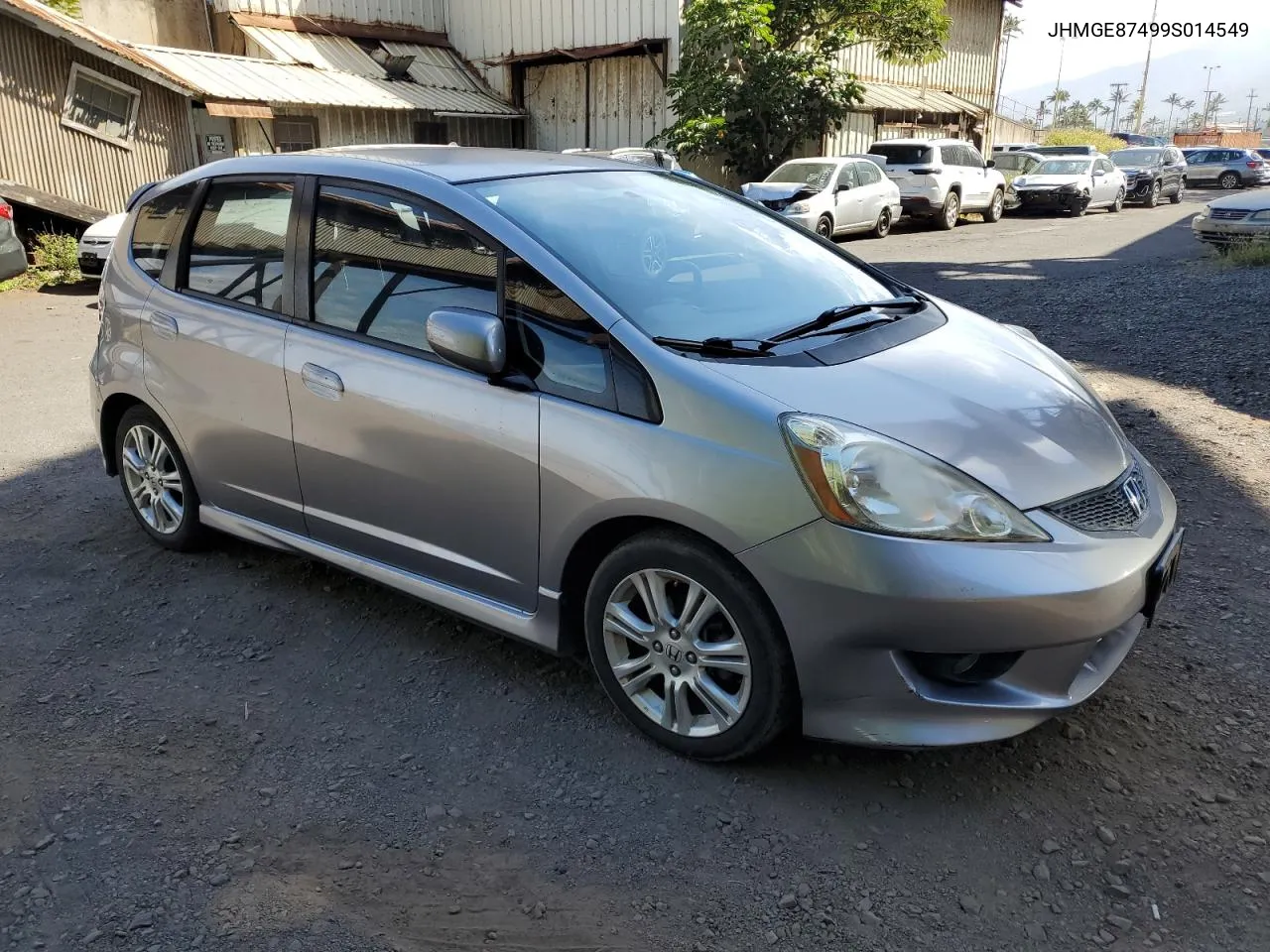 2009 Honda Fit Sport VIN: JHMGE87499S014549 Lot: 52913754