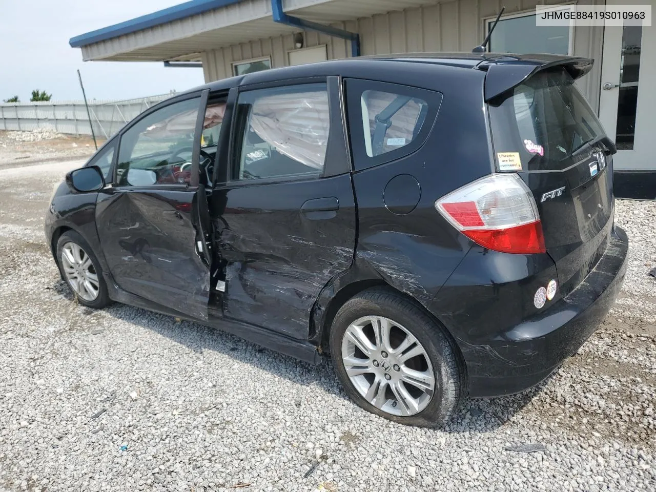 2009 Honda Fit Sport VIN: JHMGE88419S010963 Lot: 59655424