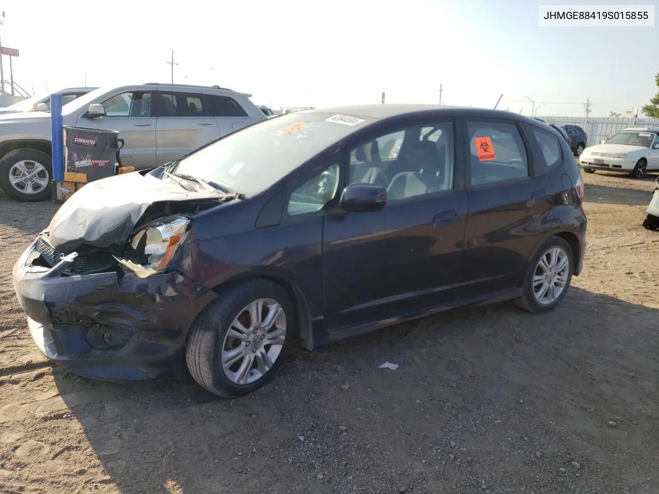 JHMGE88419S015855 2009 Honda Fit Sport