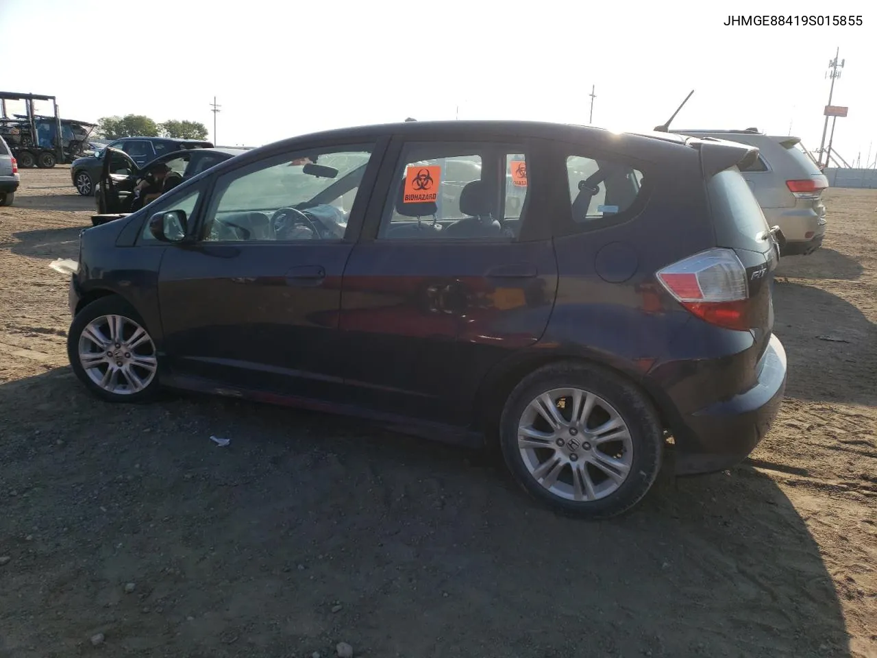 JHMGE88419S015855 2009 Honda Fit Sport