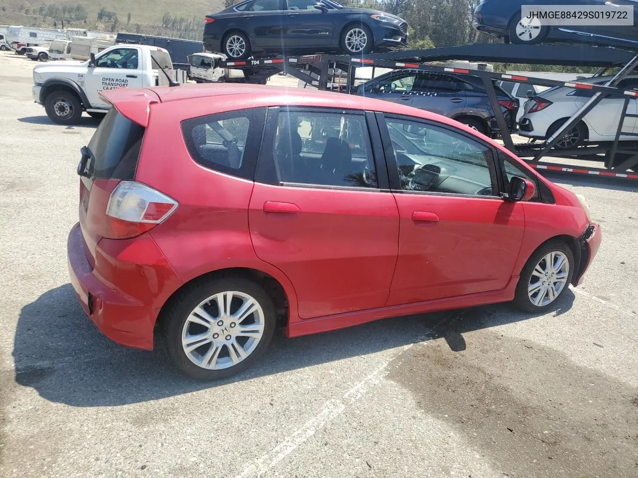 JHMGE88429S019722 2009 Honda Fit Sport