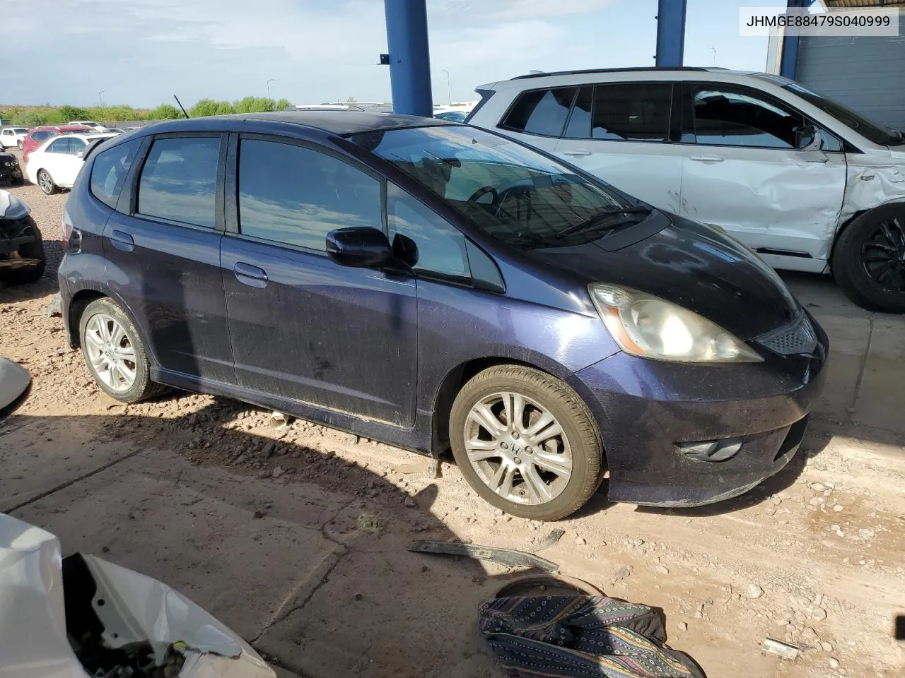 2009 Honda Fit Sport VIN: JHMGE88479S040999 Lot: 66815674