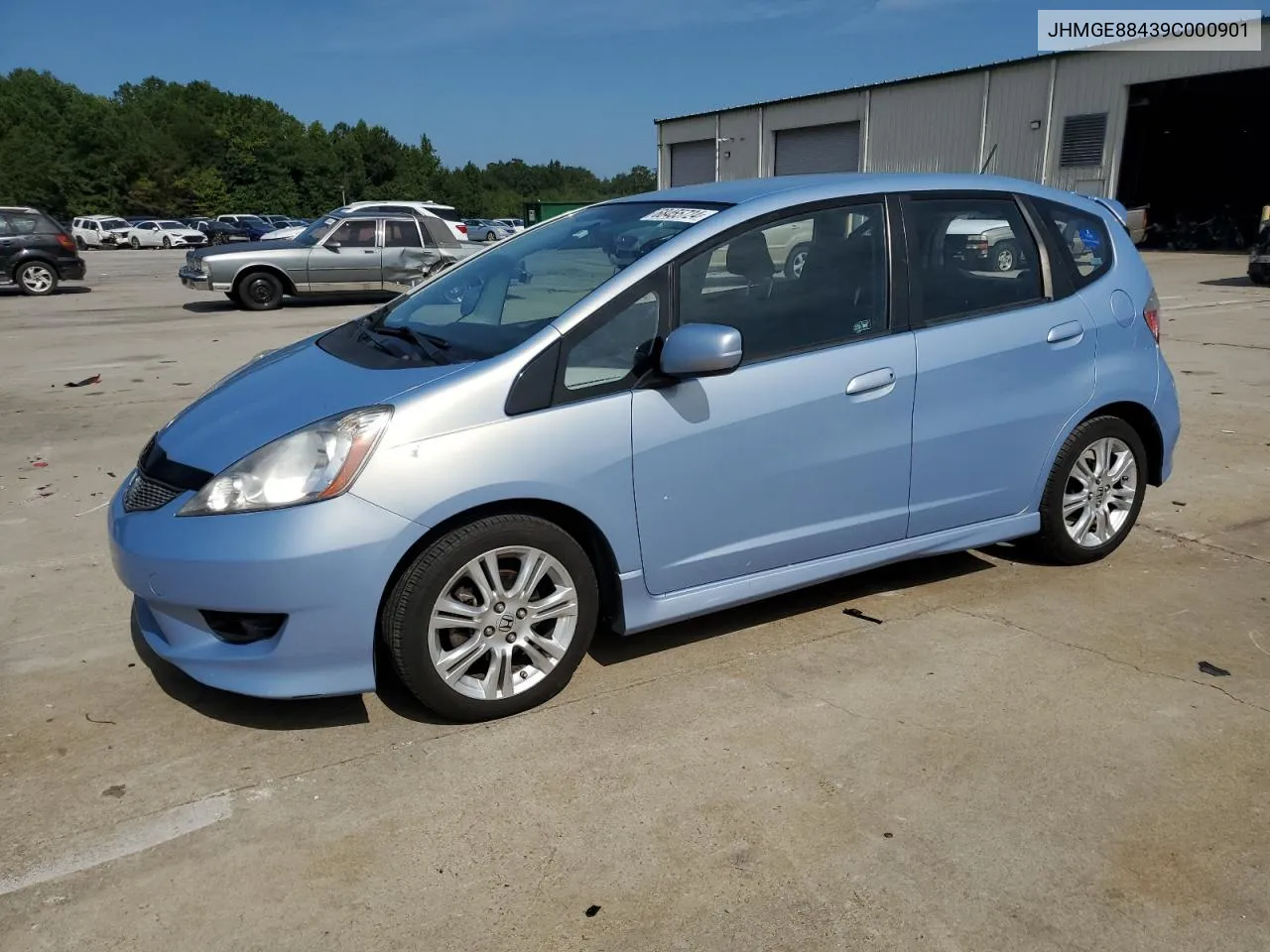 2009 Honda Fit Sport VIN: JHMGE88439C000901 Lot: 68455724