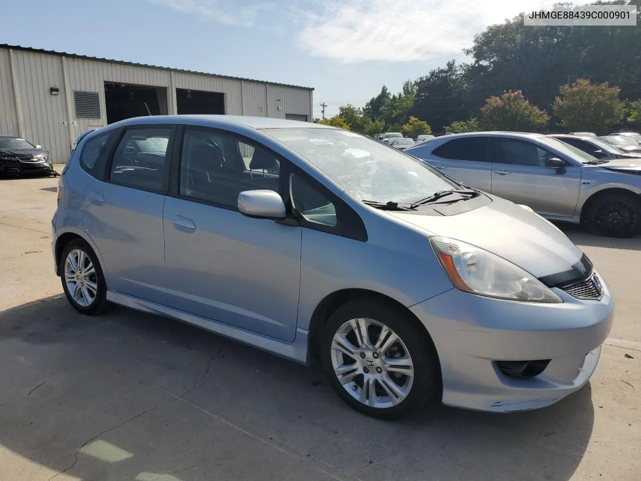 2009 Honda Fit Sport VIN: JHMGE88439C000901 Lot: 68455724