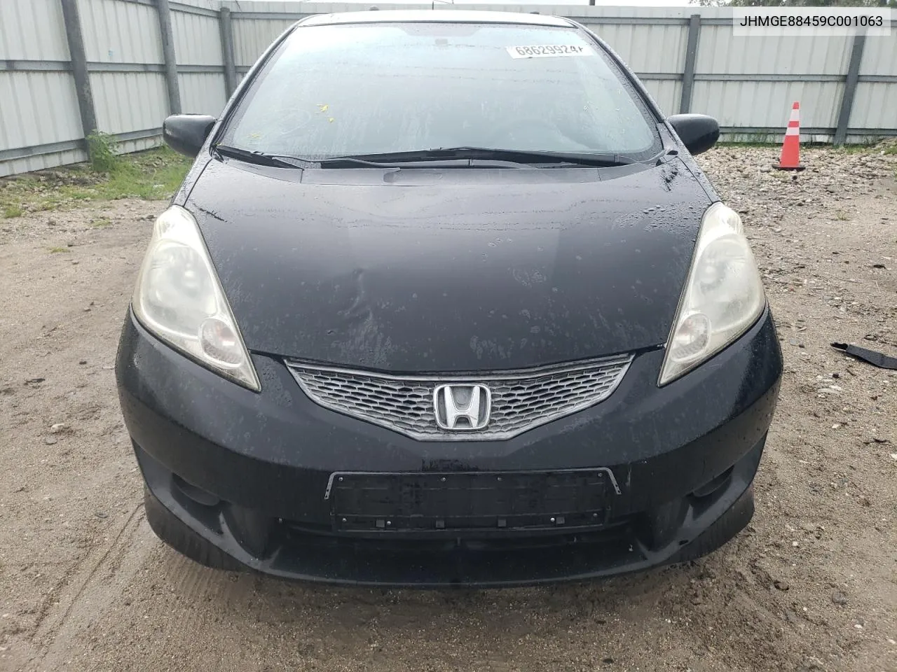 2009 Honda Fit Sport VIN: JHMGE88459C001063 Lot: 68629924