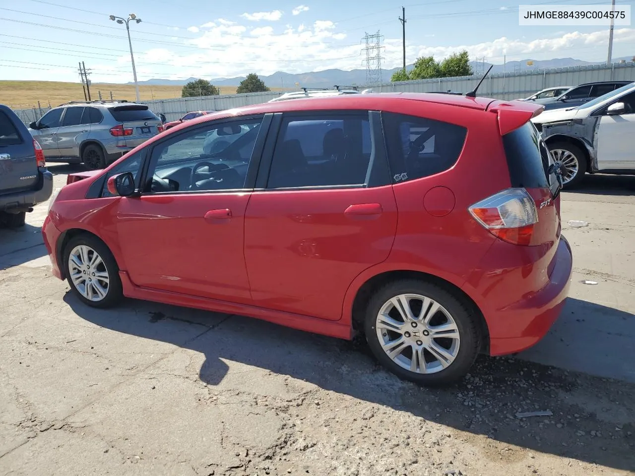 JHMGE88439C004575 2009 Honda Fit Sport