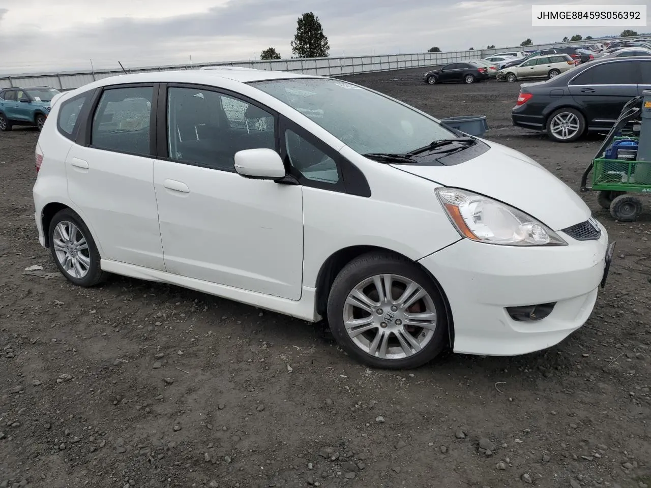 2009 Honda Fit Sport VIN: JHMGE88459S056392 Lot: 69460814