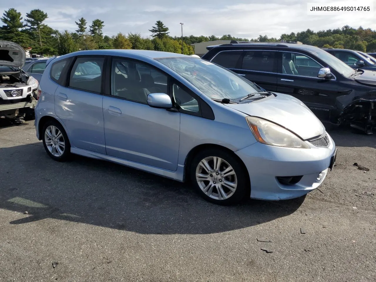 2009 Honda Fit Sport VIN: JHMGE88649S014765 Lot: 70300714