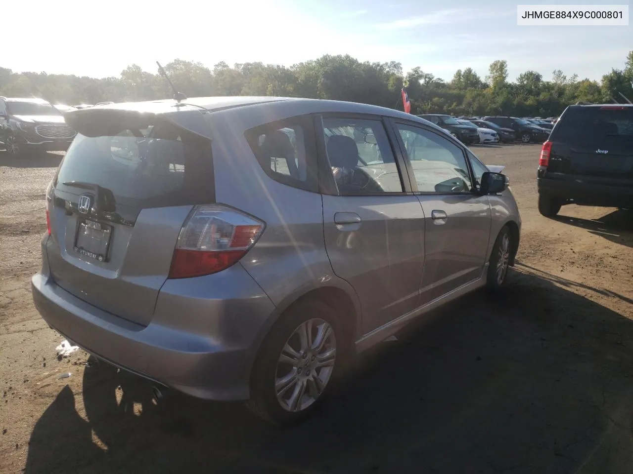 JHMGE884X9C000801 2009 Honda Fit Sport