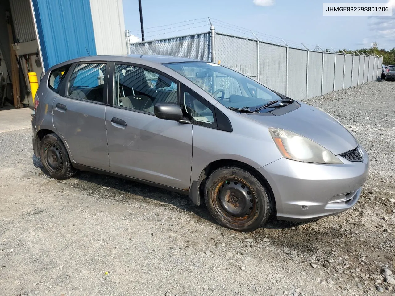 JHMGE88279S801206 2009 Honda Fit