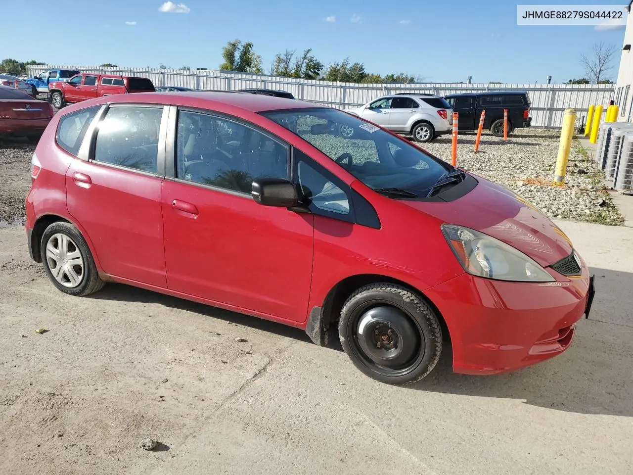 2009 Honda Fit VIN: JHMGE88279S044422 Lot: 71638464