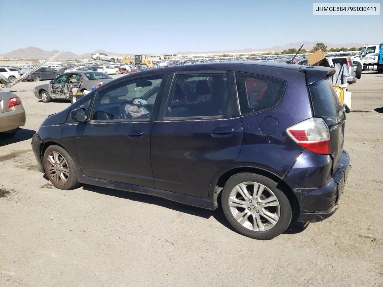 2009 Honda Fit Sport VIN: JHMGE88479S030411 Lot: 72078914