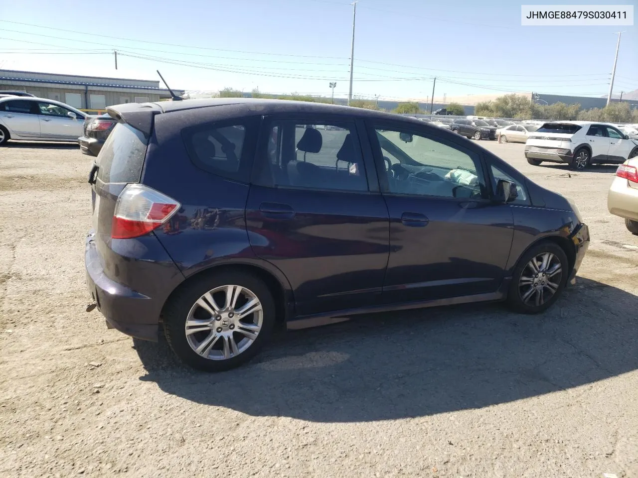 2009 Honda Fit Sport VIN: JHMGE88479S030411 Lot: 72078914