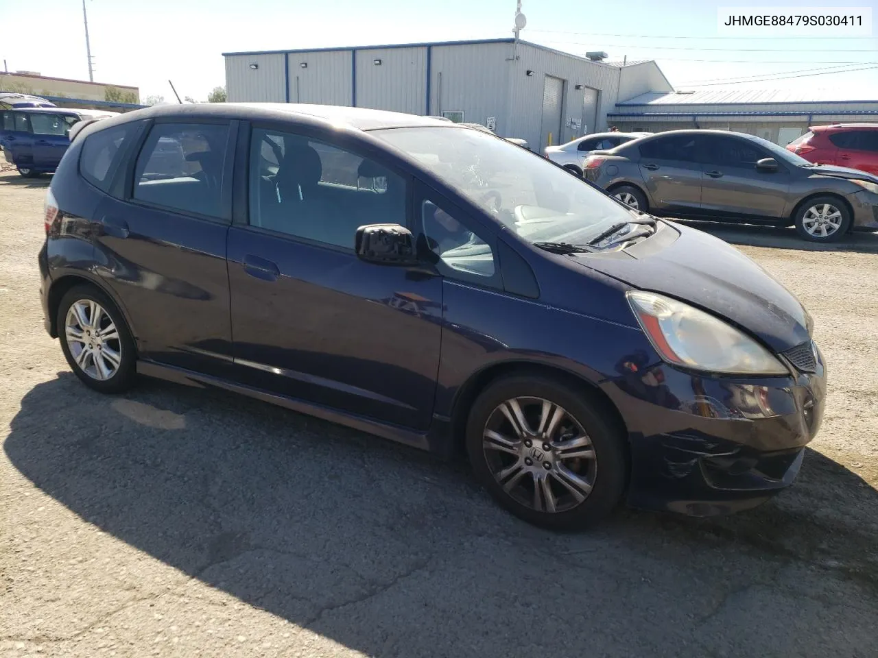 2009 Honda Fit Sport VIN: JHMGE88479S030411 Lot: 72078914