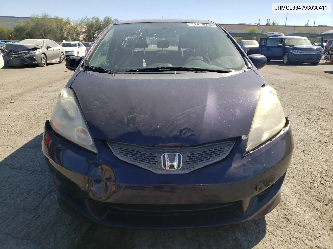 2009 Honda Fit Sport VIN: JHMGE88479S030411 Lot: 72078914