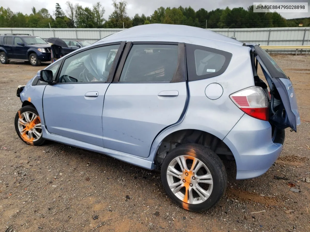 2009 Honda Fit Sport VIN: JHMGE88479S028898 Lot: 73670464