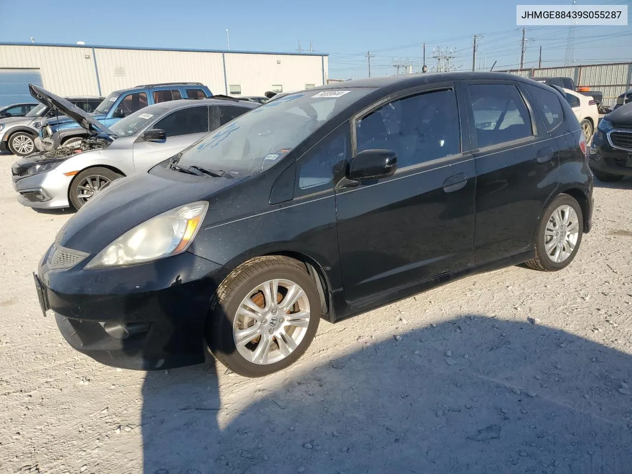 2009 Honda Fit Sport VIN: JHMGE88439S055287 Lot: 74009644