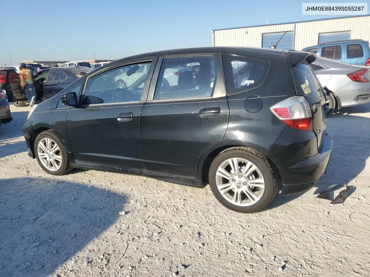 2009 Honda Fit Sport VIN: JHMGE88439S055287 Lot: 74009644