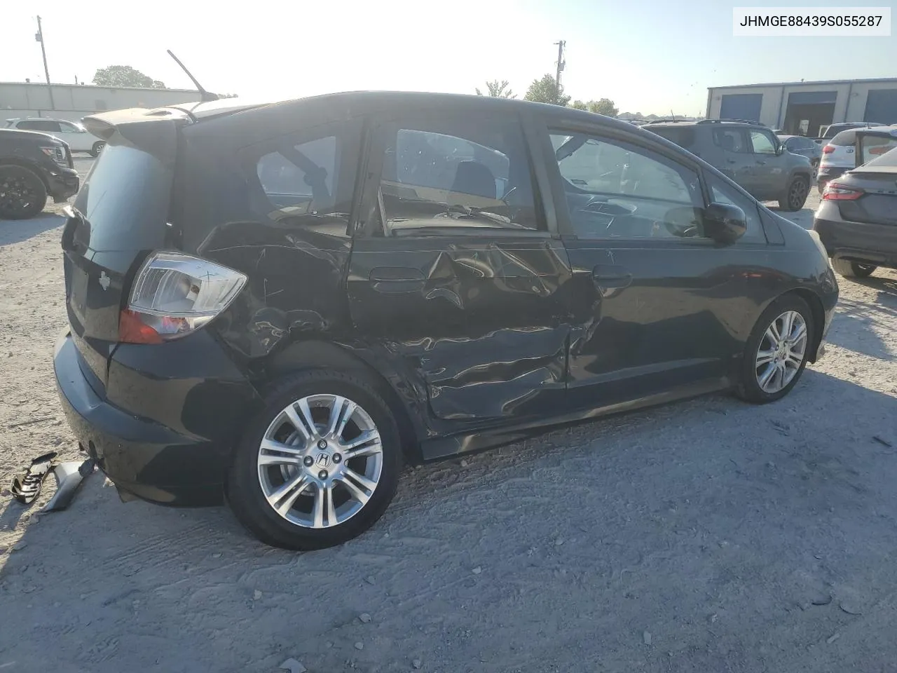 2009 Honda Fit Sport VIN: JHMGE88439S055287 Lot: 74009644