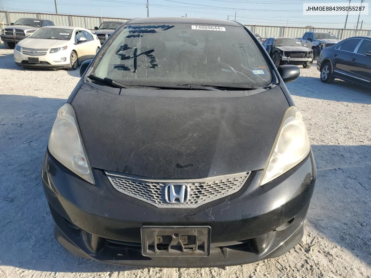 2009 Honda Fit Sport VIN: JHMGE88439S055287 Lot: 74009644