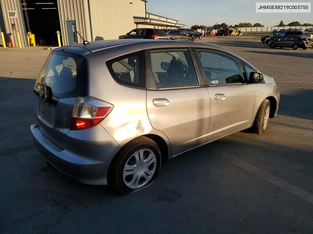 2009 Honda Fit VIN: JHMGE88219C005755 Lot: 74110124