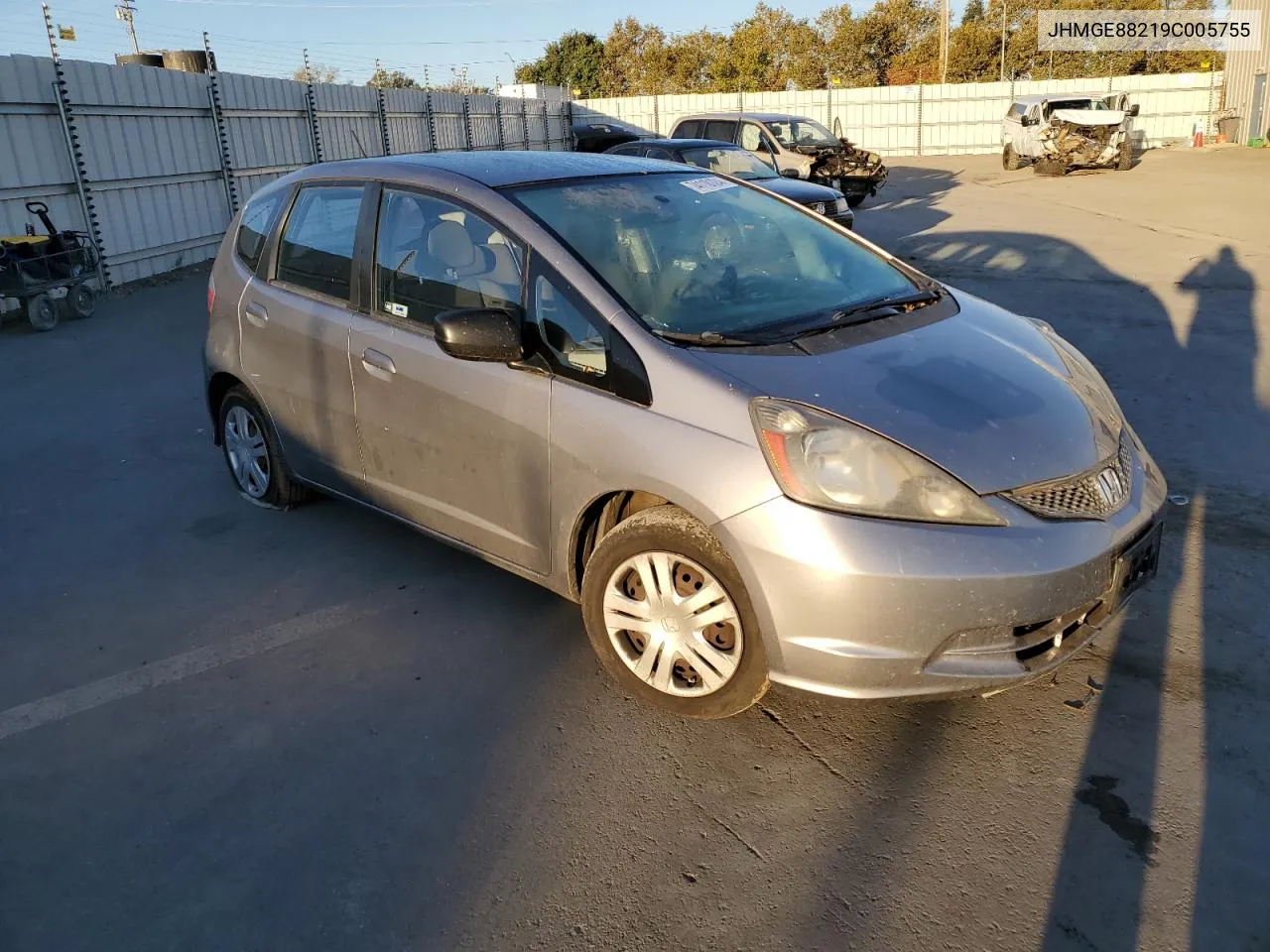 2009 Honda Fit VIN: JHMGE88219C005755 Lot: 74110124