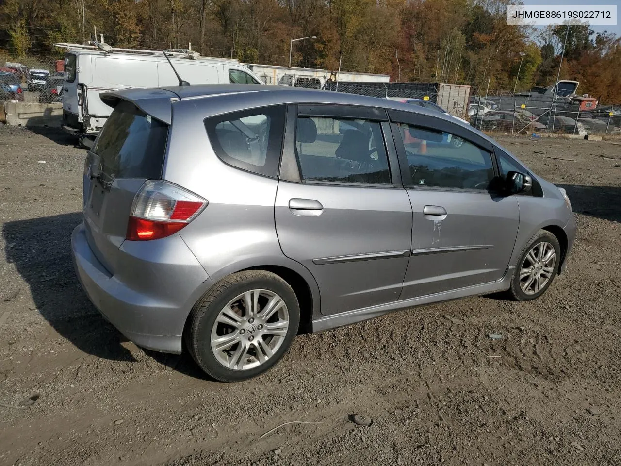 2009 Honda Fit Sport VIN: JHMGE88619S022712 Lot: 76341114