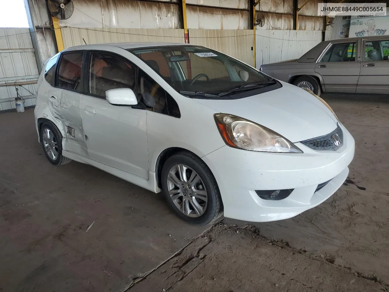 2009 Honda Fit Sport VIN: JHMGE88449C005654 Lot: 76360244