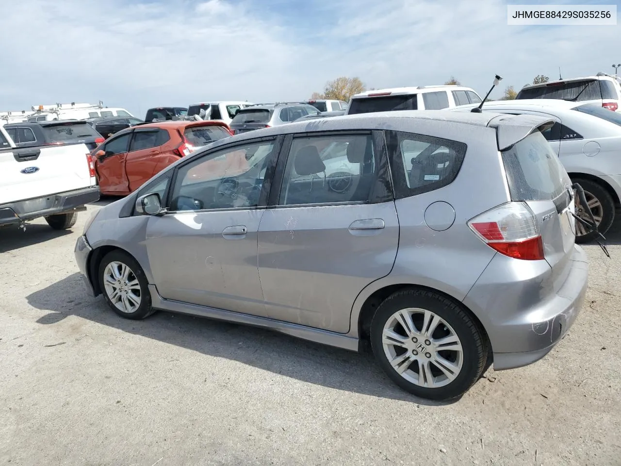 2009 Honda Fit Sport VIN: JHMGE88429S035256 Lot: 76637104