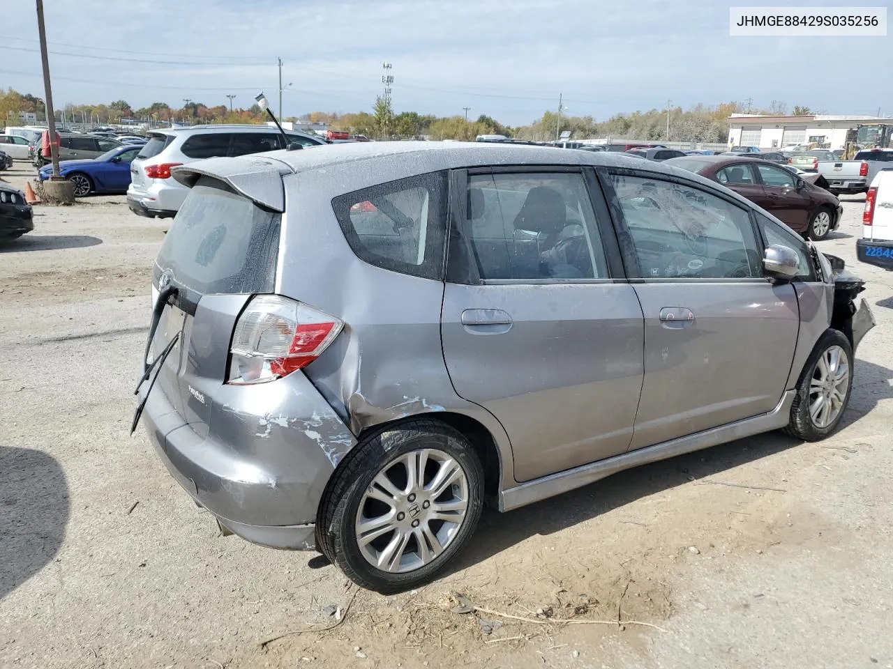 2009 Honda Fit Sport VIN: JHMGE88429S035256 Lot: 76637104