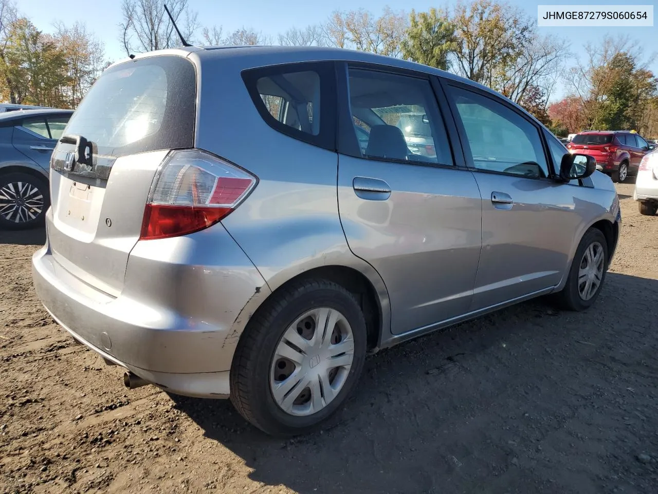 2009 Honda Fit VIN: JHMGE87279S060654 Lot: 76901724