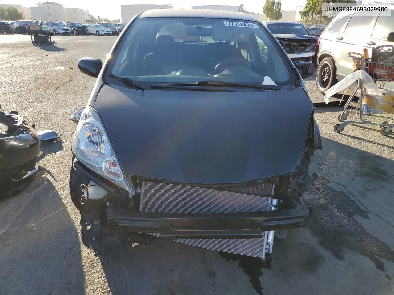 2009 Honda Fit Sport VIN: JHMGE88469S029900 Lot: 77458494