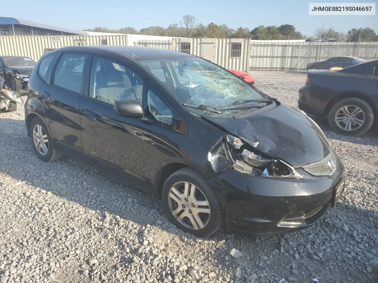 2009 Honda Fit VIN: JHMGE88219S046697 Lot: 78151764