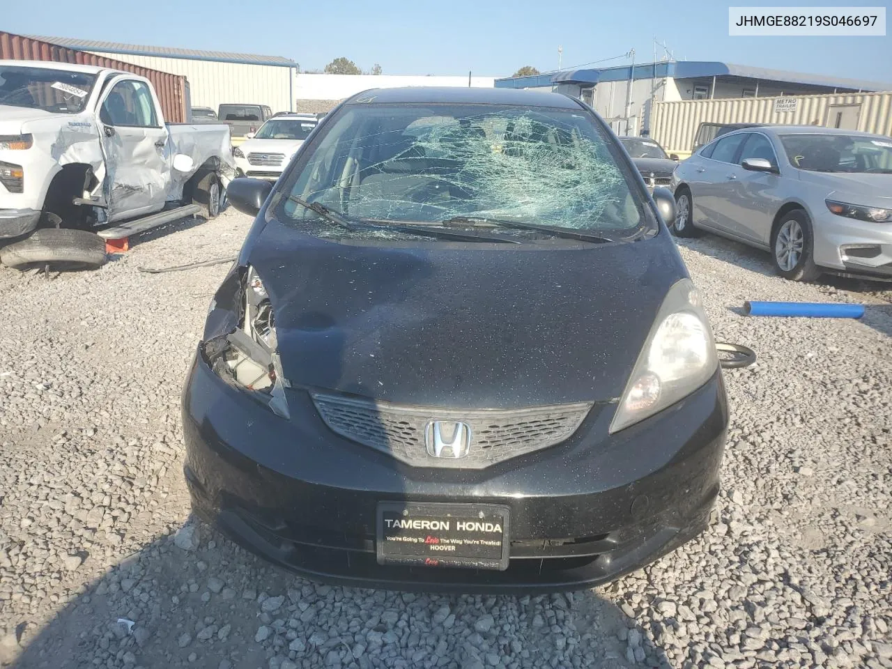 2009 Honda Fit VIN: JHMGE88219S046697 Lot: 78151764