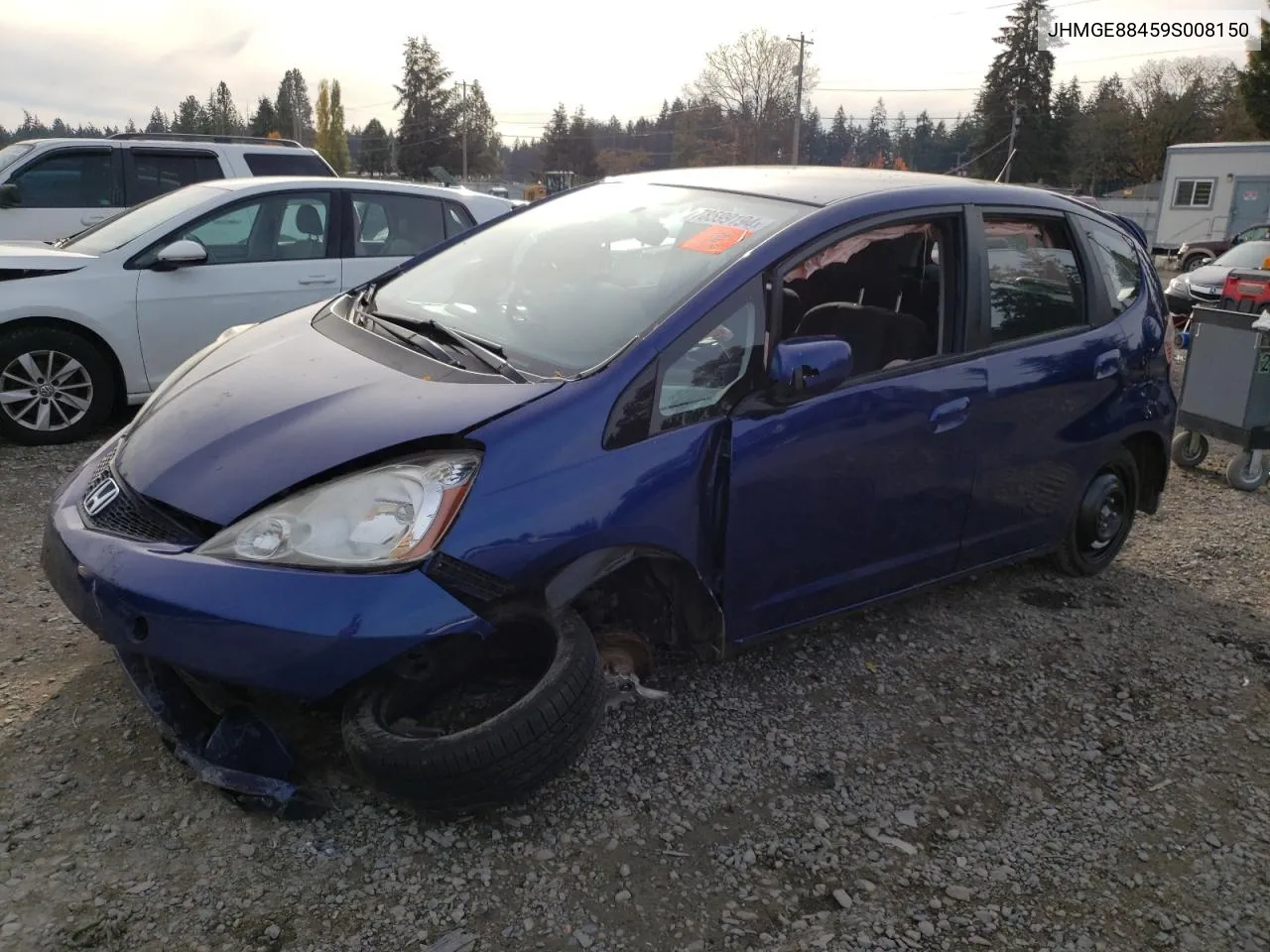 2009 Honda Fit Sport VIN: JHMGE88459S008150 Lot: 78599194