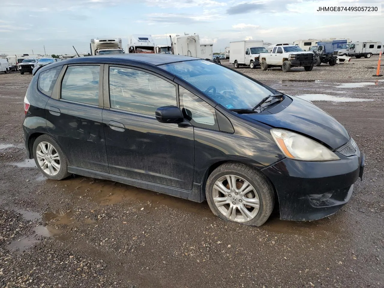 2009 Honda Fit Sport VIN: JHMGE87449S057230 Lot: 78729994