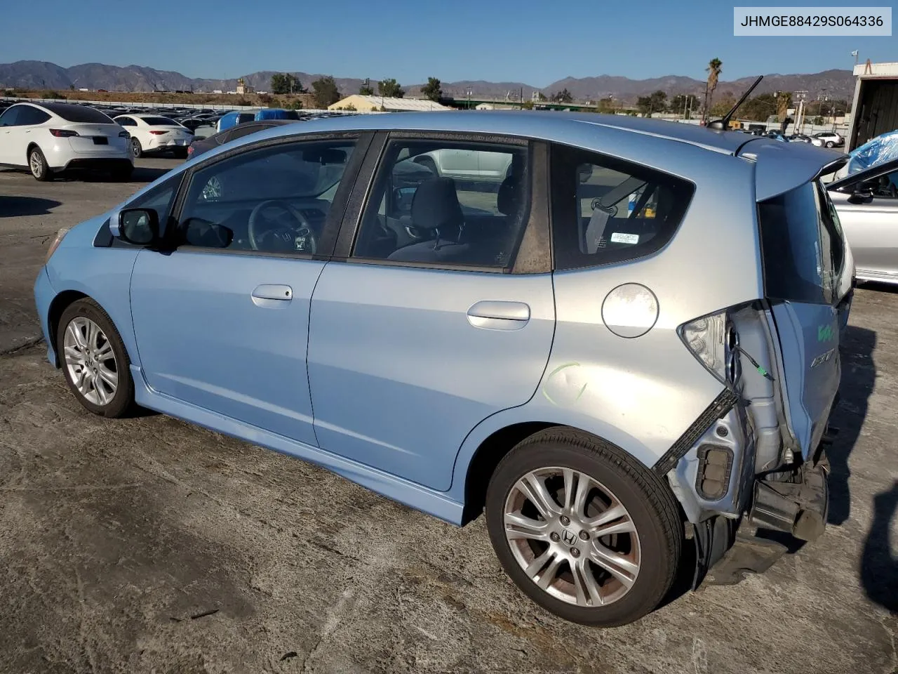 JHMGE88429S064336 2009 Honda Fit Sport