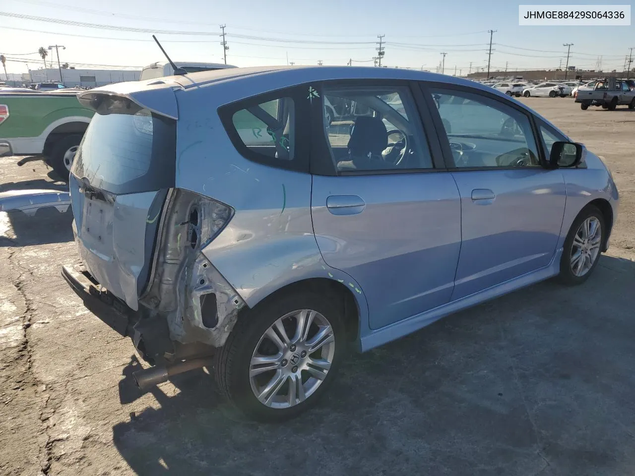 JHMGE88429S064336 2009 Honda Fit Sport