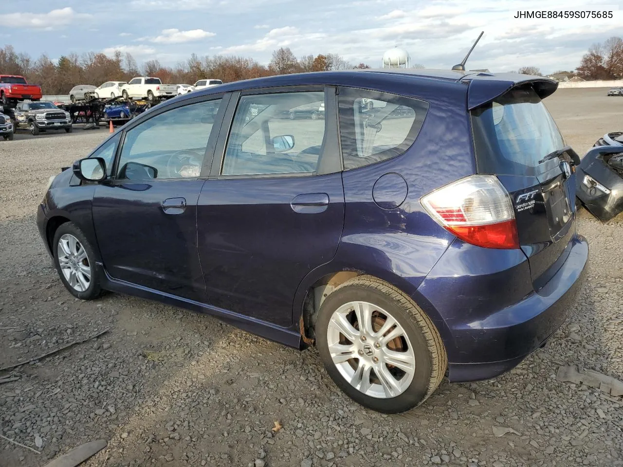 2009 Honda Fit Sport VIN: JHMGE88459S075685 Lot: 78936294