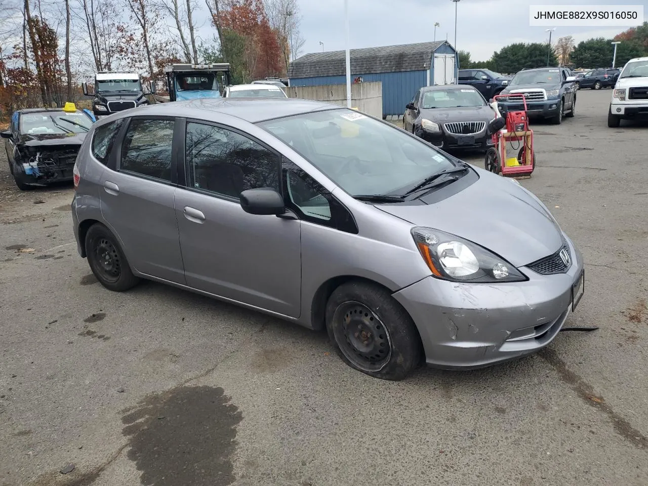 2009 Honda Fit VIN: JHMGE882X9S016050 Lot: 78987544