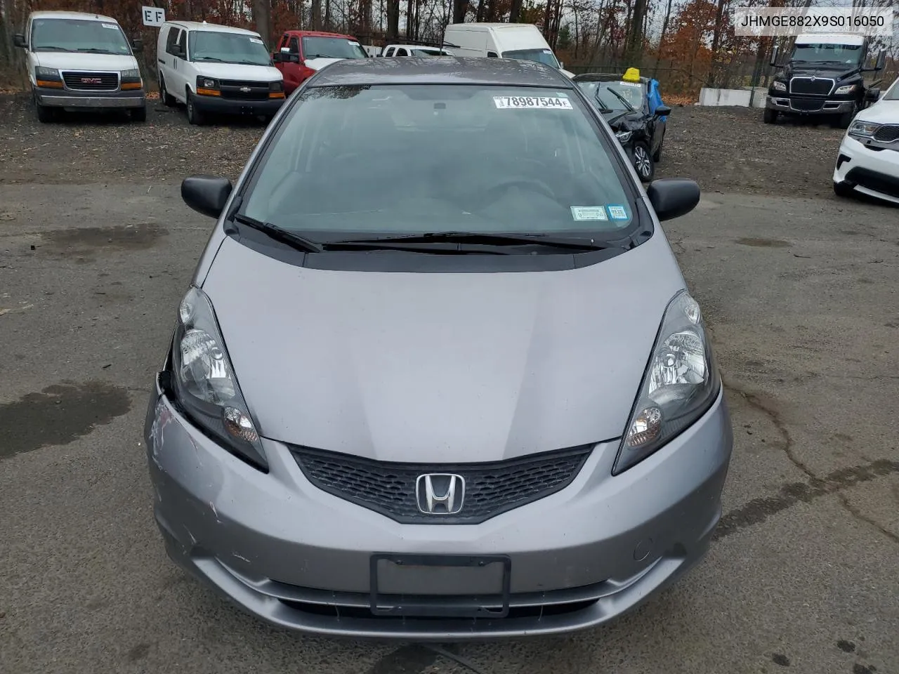 2009 Honda Fit VIN: JHMGE882X9S016050 Lot: 78987544