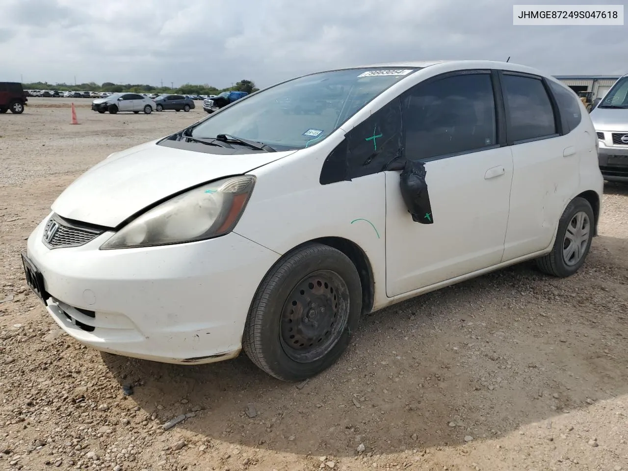 2009 Honda Fit VIN: JHMGE87249S047618 Lot: 79863054