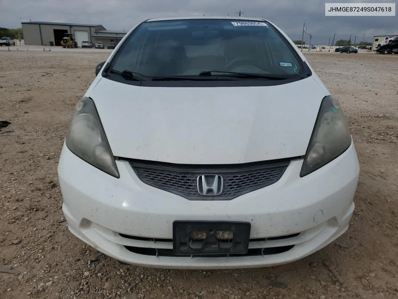 2009 Honda Fit VIN: JHMGE87249S047618 Lot: 79863054