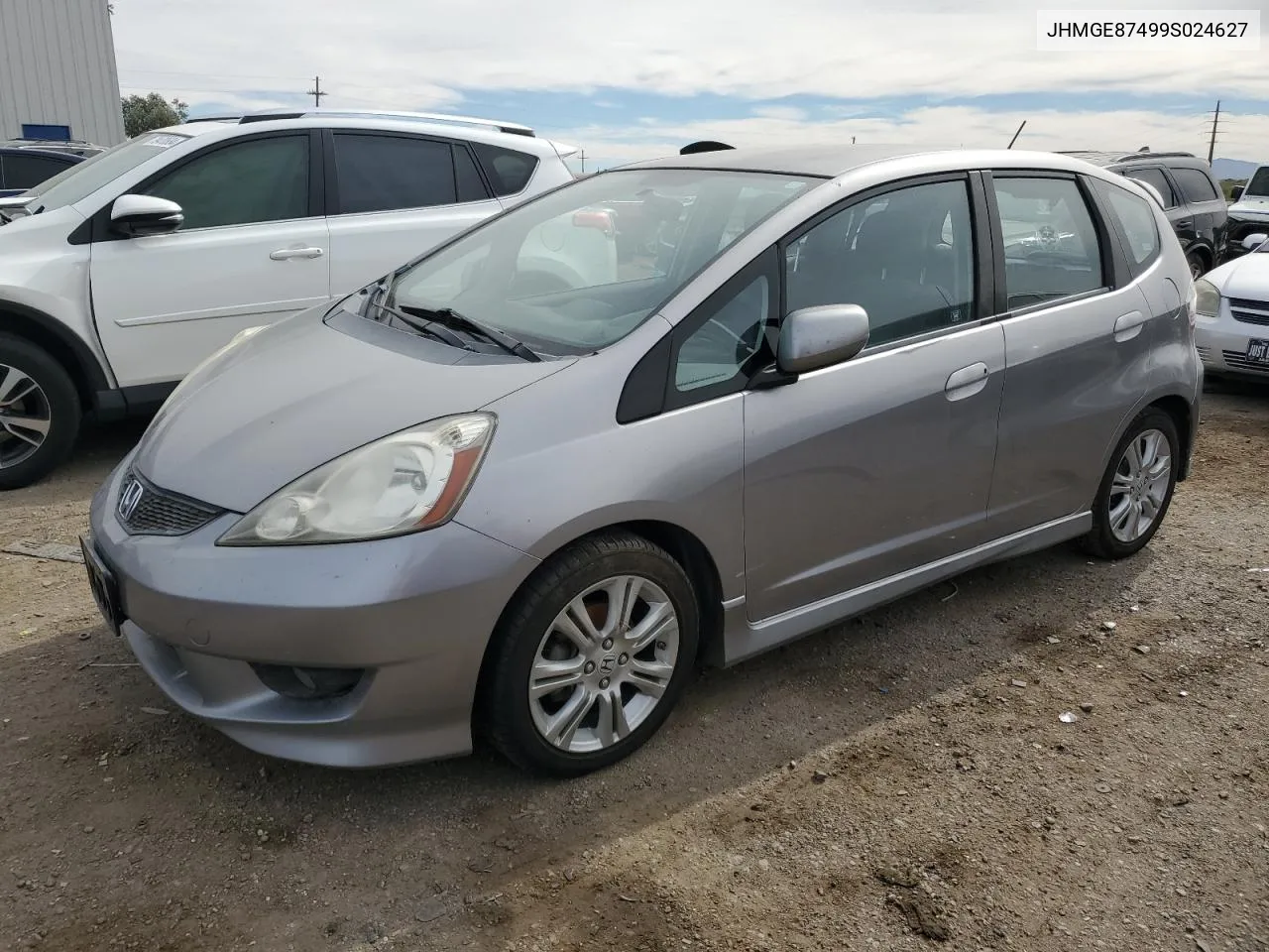 2009 Honda Fit Sport VIN: JHMGE87499S024627 Lot: 80344474