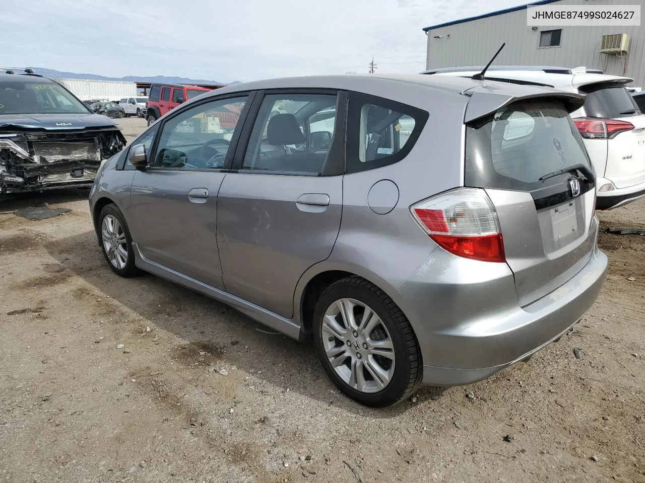 2009 Honda Fit Sport VIN: JHMGE87499S024627 Lot: 80344474