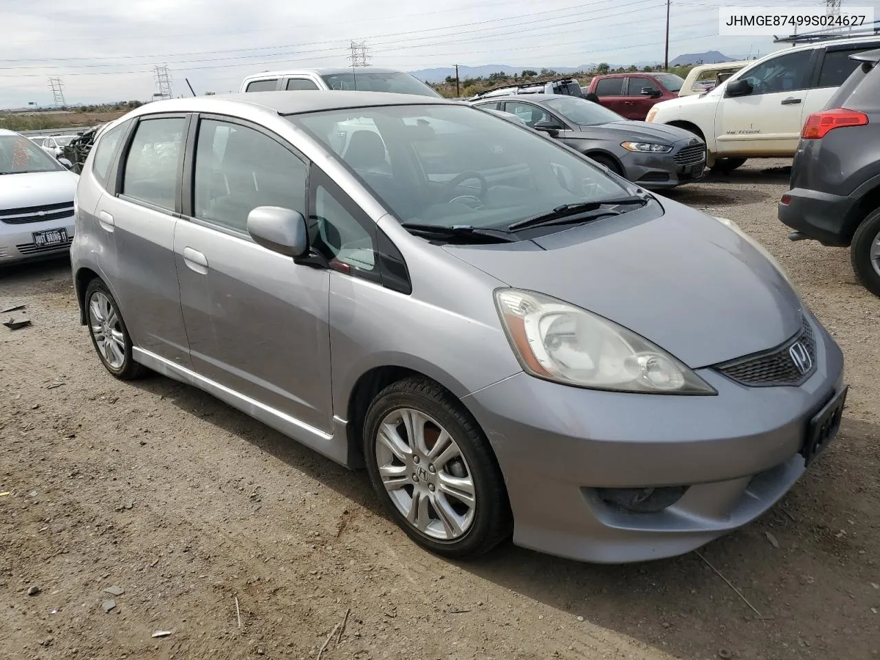 2009 Honda Fit Sport VIN: JHMGE87499S024627 Lot: 80344474